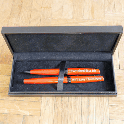 We'll Take it From Here Pen Set