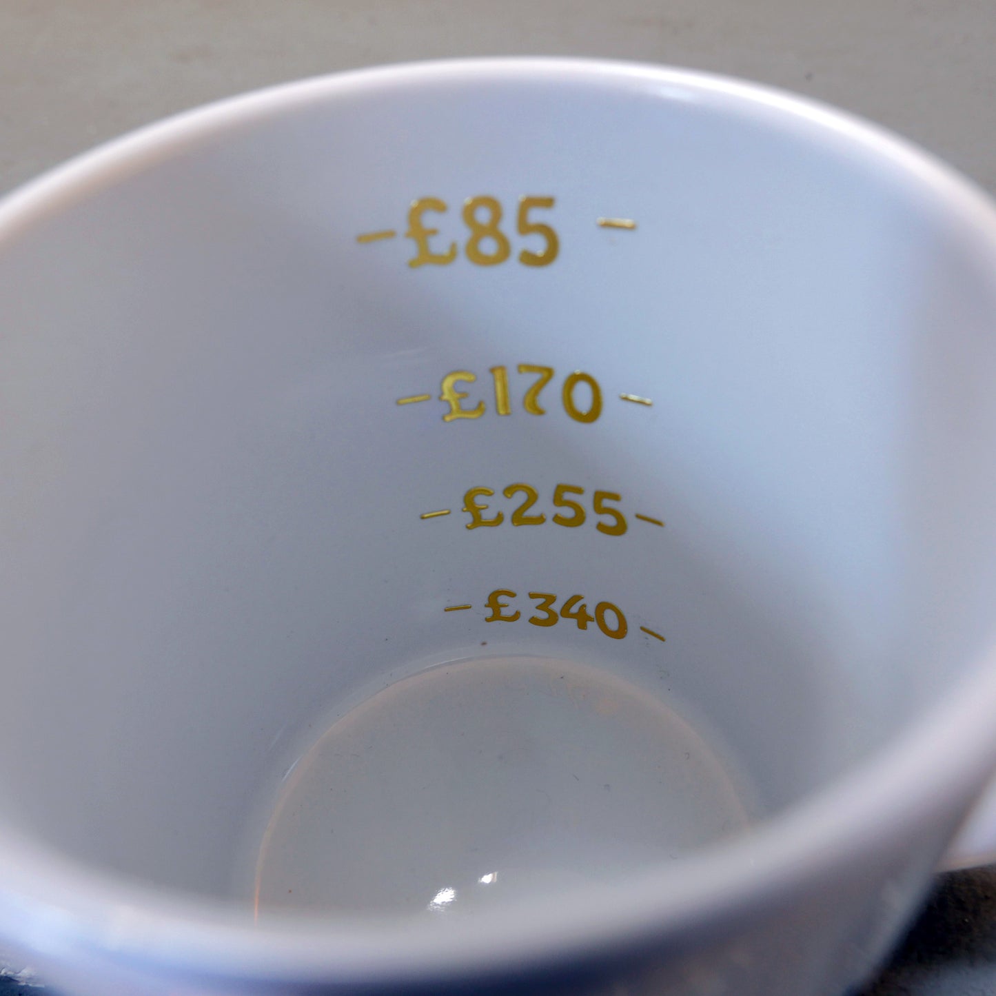 Thoughts brewing mug