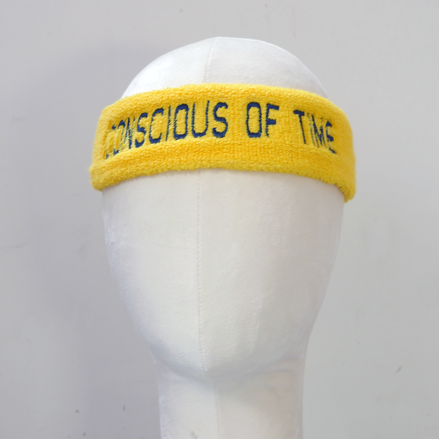 Conscious of time sweatband