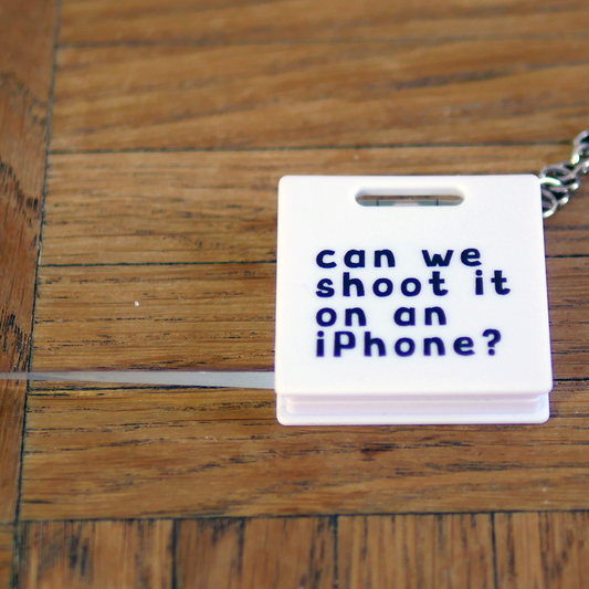 Can We Shoot on iPhone Tape Measure