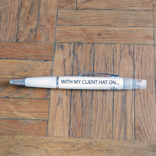 With My Client Hat On Pen