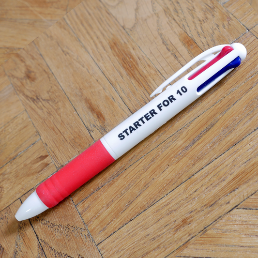 Starter for 10 pen
